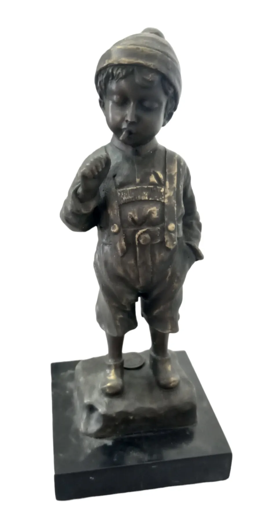 Statue en bronze à vendre chez un antiquaire près de Lyon